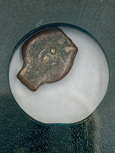 Interesante Moneda Antigua Widow Mite Tiempos De Biblia (Usado)