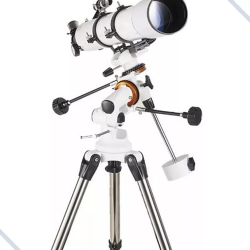 Telescópio Lelong Le-2063 Astronômico 900mm Refrator Cor Branco