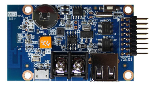 Controlador De Módulo Colorido Wf1 Board P3 P4 P5 P10 Led Fo