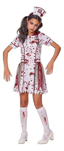 Disfraz De Enfermera Zombie Para Niños Spirit Halloween | De