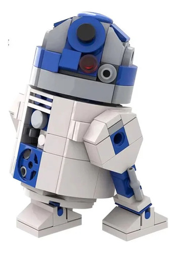 Robot R2-d2 - Set De Bloques De Construcción Moc Bricks Robo