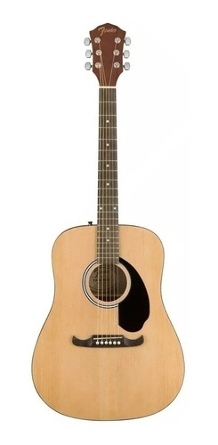 Guitarra Acústica Fender Fa-125 Dreadnought Natural 