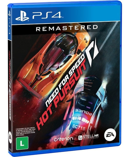 Jogo Need For Speed Hot Pursuit Remastered Ps4 Mídia Física