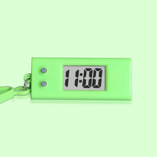 Mini Reloj Electrónico Con Llavero Para Estudiantes, Reloj O