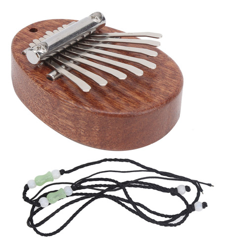 Mini Pulgar De Piano Kalimba, Bonito Dedo Portátil, 8 Teclas