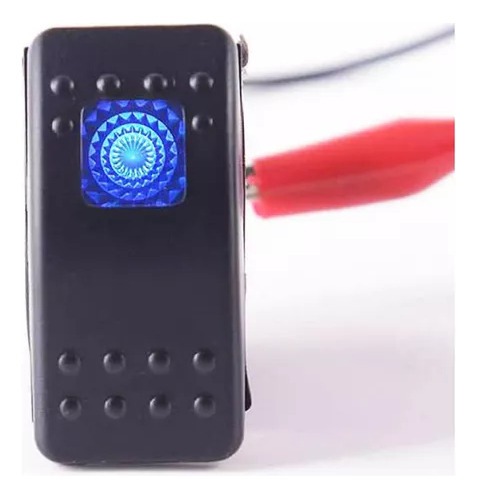 Interruptor Led Impermeable De Encendido Y Apagado Para Auto