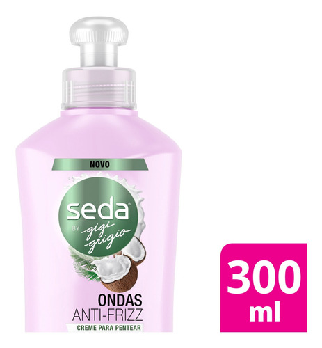 Creme Para Pentear Seda Ondas Antifrizz By Gigi 300ml