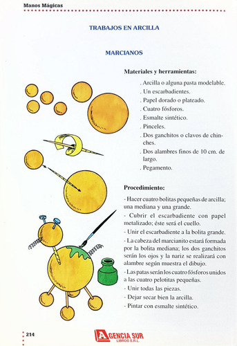 Manos Mágicas, Taller De Artesanías En Egb Técnicas Material