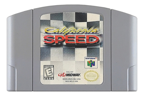 California Speed Nintendo 64 N64 Original