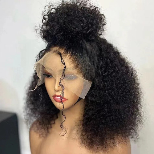 Kit De Cejas Postizas Con Encaje Frontal, Color Burdeos, 32