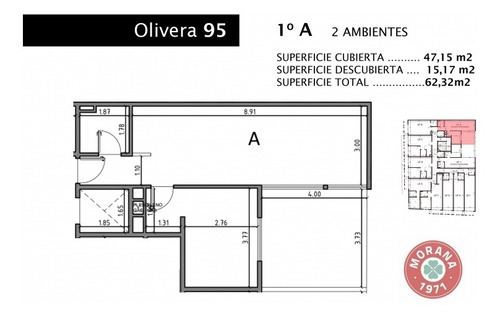 Imagen 1 de 3 de Departamento En Venta En Caba