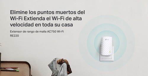 Tp-link Extensor Rango Re200 Ac750 Wi-fi Mesh 5ghz & 2,4ghz
