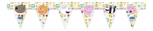 Faixa Parabéns - Peppa Pig Clássica - 01unidade - Regina
