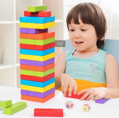 Compatible Jenga Gigante De Madera Juego De Mesa