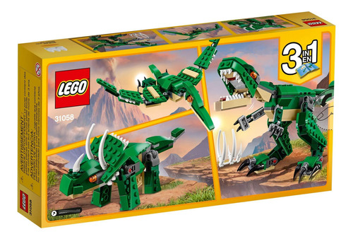Lego Creator 3 En 1 Dino Poderoso 31058 T-rex Triceratops 0 Versión Del Personaje