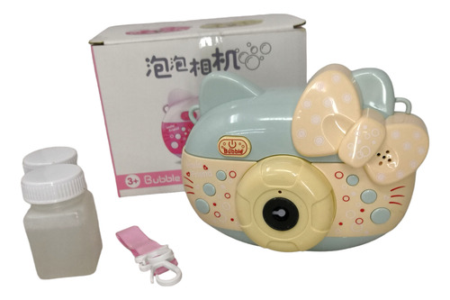 Pack 4 Pz Juguete Camara De Burbujas Para Niños