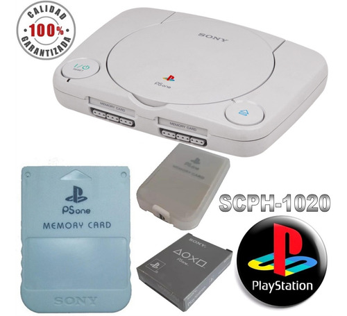 Memory Card Playstation One 1 Mega Scph-1020 De 16 Bloques