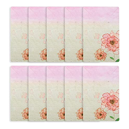 **tarjetas De Collar De Flor Rosa Mostrar Joyas Forma D...