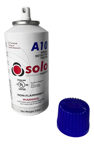 Aerossol Spray Para Testar Detectores De Fumaça - Solo A10