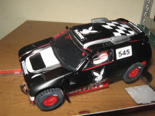 Unica Vw Touareg Negra Scalextric, Esc.1:32 Analoga Negra