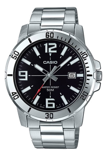 Reloj Casio Mtp-vd01d-1bv Enticer De Acero Inoxidable Para H