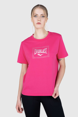 Polera Mujer Everlast M/c Basic Casual