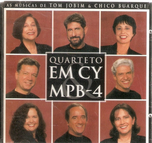 Cd Quarteto Em Cy / Mpb4 Bate Boca