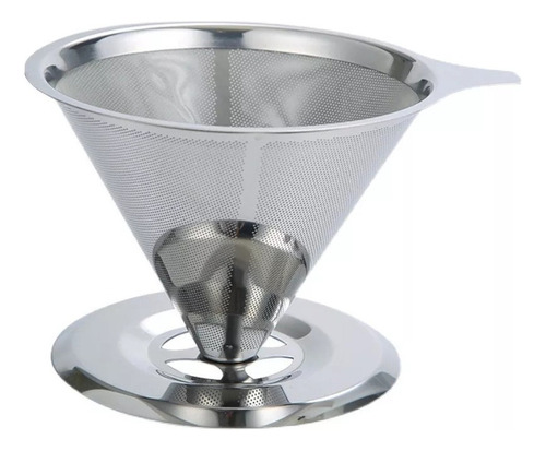 / Colador De Café Pour Over Acero Inoxidable Tamaño