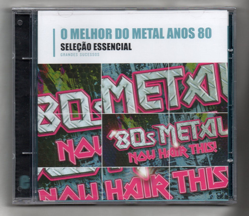 O Melhor Do Metal Anos 80 Cd Seleção Essencial