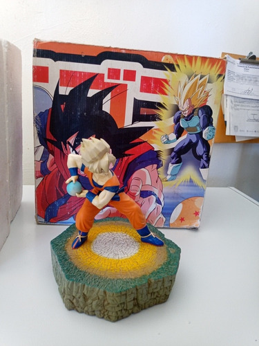 Dragon Ball Z Goku R&m555 Limited Edition Estatuilla Detalle