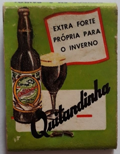 F9024 - Caixa De Fósforo Vienila / Quitandinha / Cia Bohemia