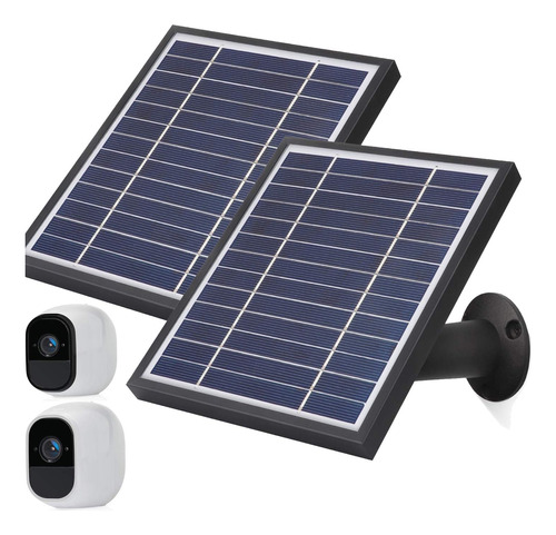 Panel Solar Compatible Con Cámaras Arlo Pro Y Arlo Pro2, Cab