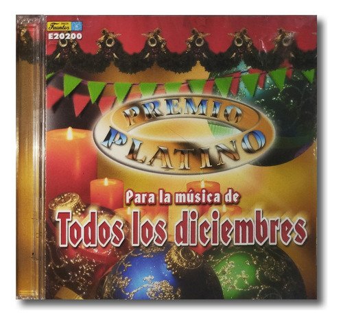 Premio Platino - Para La Música De Todos Los Diciembres - Cd