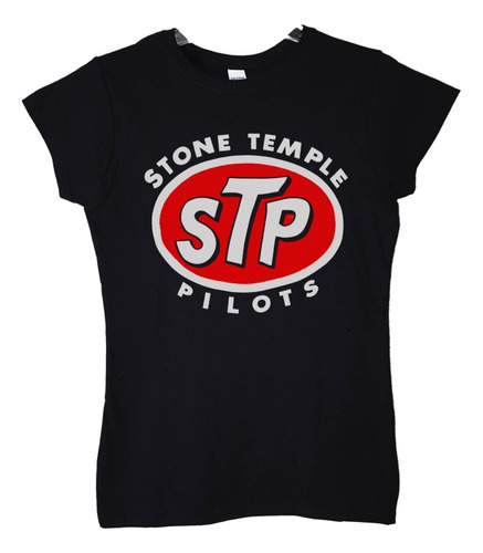 Polera Mujer Stone Temple Pilots Logo Rock Abominatron