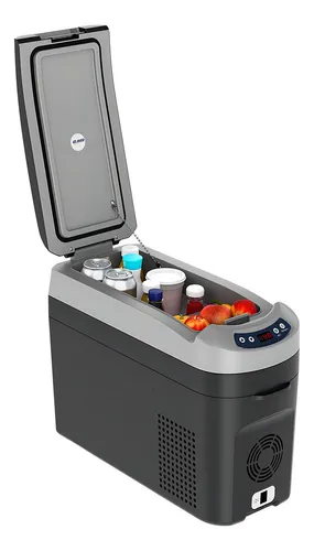 Refrigerador Elber Truck 18 L. 12/24 V con Elber Source de color gris