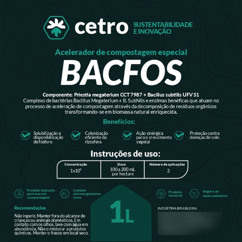 Kit Plantas Solo Vivo 1l Trichoderma Bacillus Casa, Lavoura