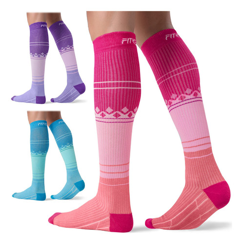 Calcetines De Compresión Fitrell For Mujeres Y Hombres De 1