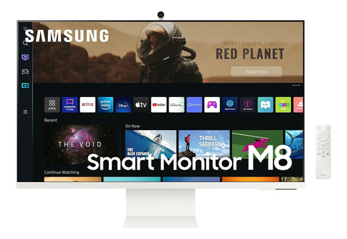 Samsung Smart Monitor M8 32  S32bm801ul Streaming Tv Ycámara