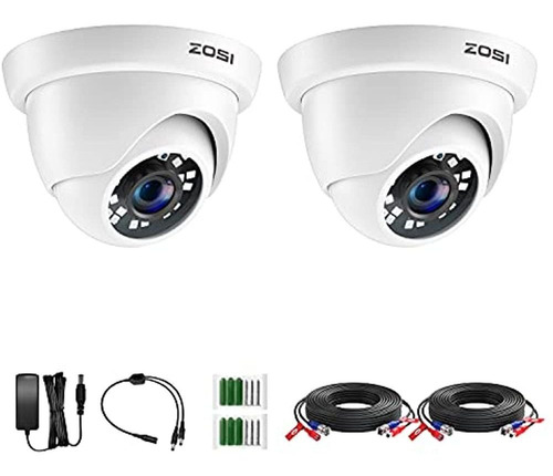 Zosi 2pack 2.0mp Hd 1080p Kit De Cámaras De Seguridad Tvi / 