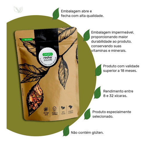 Blend - Chá Termogênico - Natural - Alta Qualidade - 100g