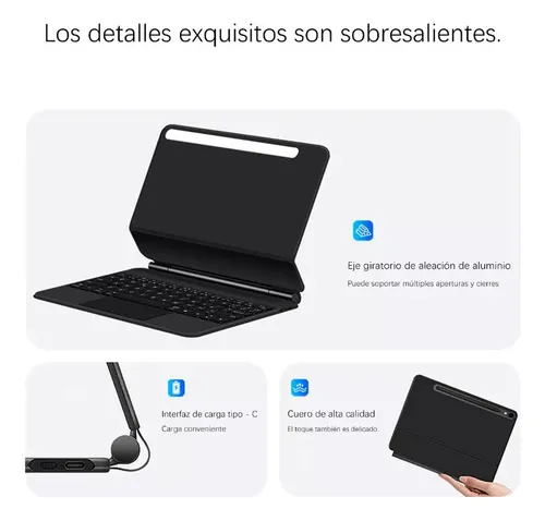 Magic Keyboard For Samsung Galaxy Tab S9+ Fe+ S8+ S7+