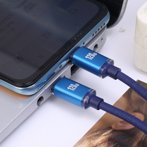 Cabo Tipo C A C De 120 W Para Carregamento Rápido Huawei Do