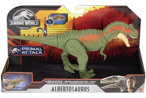 Jurassic World Primal Attack Albertosaurus Verde