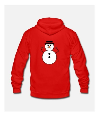 Sudadera  Navidad Muñeco De Nieve Con Sombrero