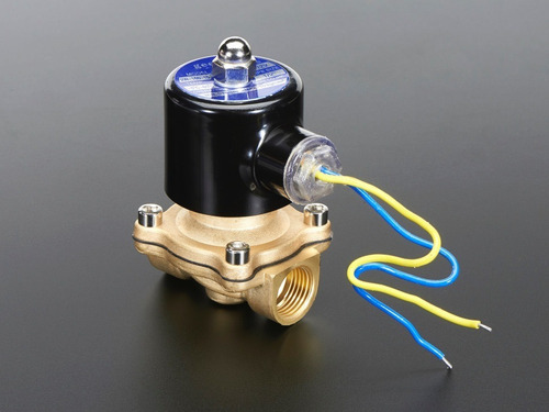 Imagen 7 de 7 de Electrovalvula De Laton Nps 12v 1/2 Solenoide - Arduino, Pic
