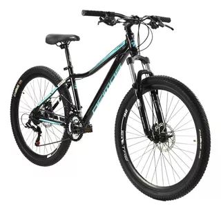 Bicicleta Rodada 26 Montaña Deimos Negro Aqua Turbo