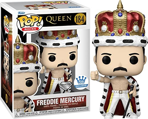 Pop Funko Rocas Queen Freddie Mercurio Rey Brillo Bwfh2