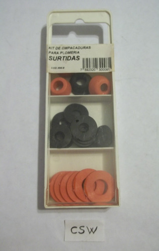 Kit Empacaduras Plomería Surtidas 