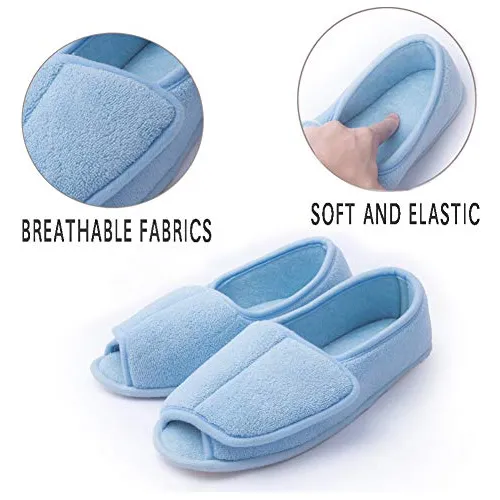Git-up Women Diabetic Slippers-w Arthritis Edema Adjustable