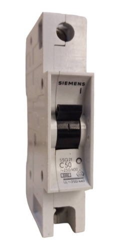 Llave Termica 1x50a Siemens Curva C 5sq21